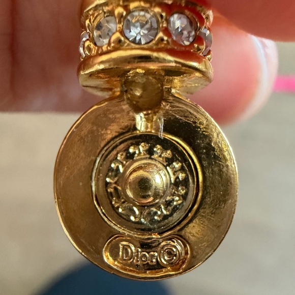 Vintage Rare 1980s Christian Dior Pearl Bracelet with Gold Clasp - Picture 5 of 6